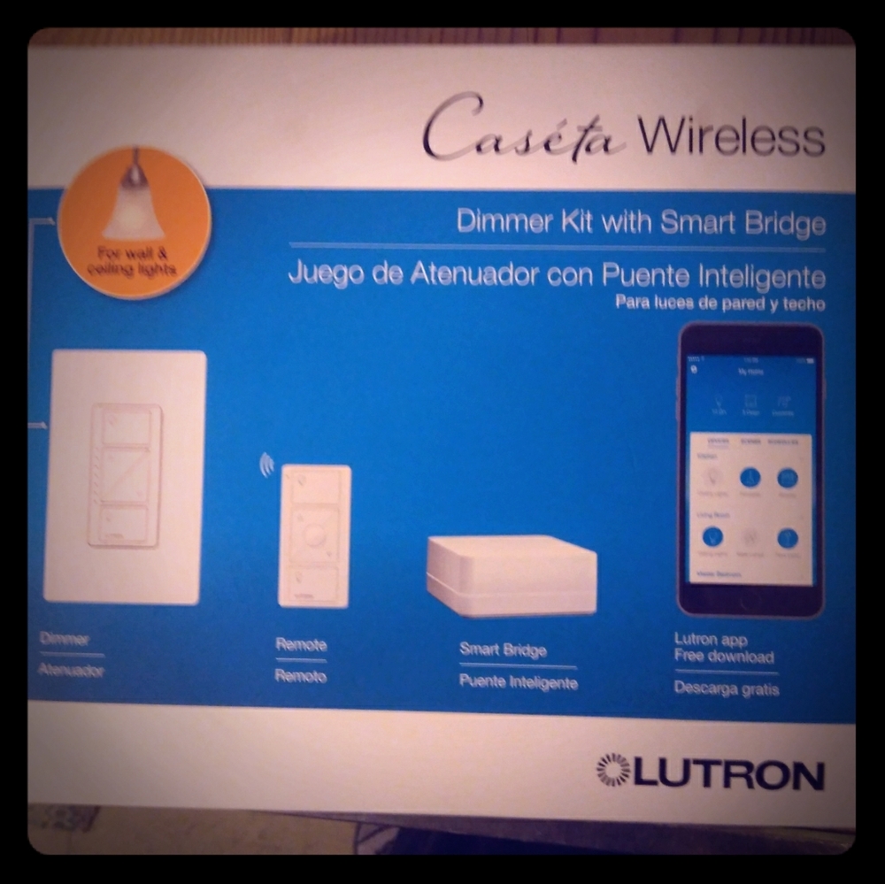 Caseta lighting dimmer